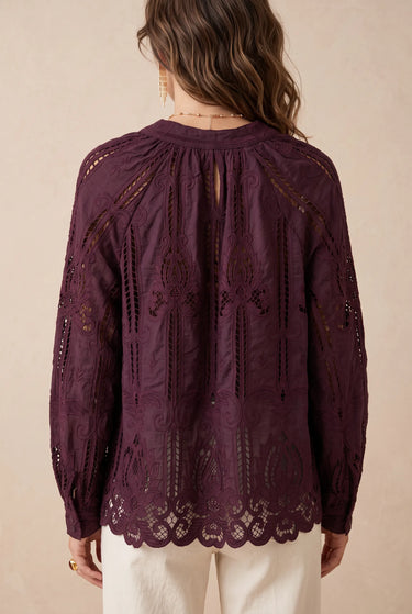 Chemise Typhanie Bordeaux BORDEAUX
