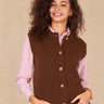 Gilet Alia Choco CHOCO