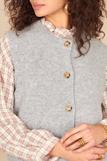 Gilet Alia Gris GRIS