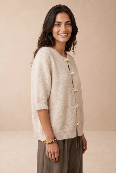 Gilet Angel Beige BEIGE