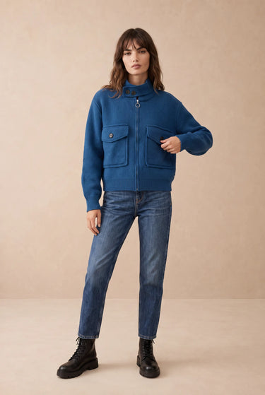 Gilet Darlene Bleu BLEU