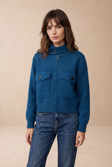 Gilet Darlene Bleu BLEU