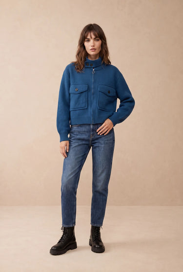 Gilet Darlene Bleu BLEU
