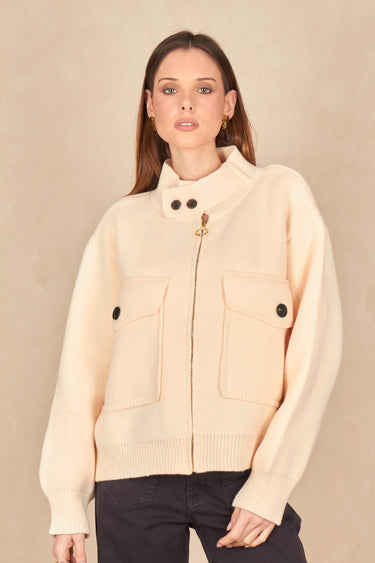 Gilet Delfina Ecru ECRU