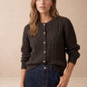 Gilet Flora Choco CHOCO