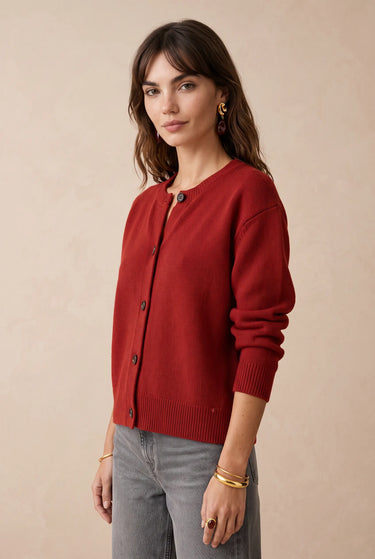 Gilet Heloise Cerise CERISE