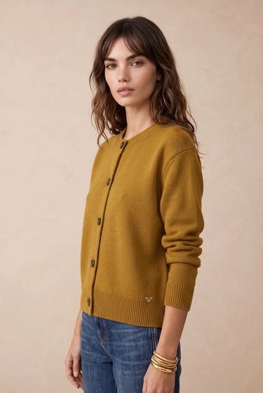Gilet Heloise Ocre OCRE