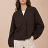 Gilet Joelle Choco CHOCO