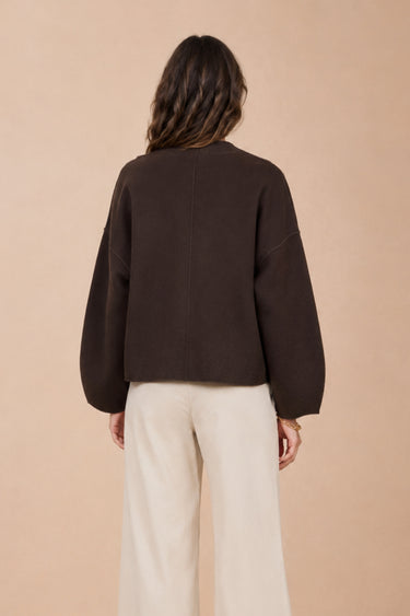Gilet Joelle Choco CHOCO