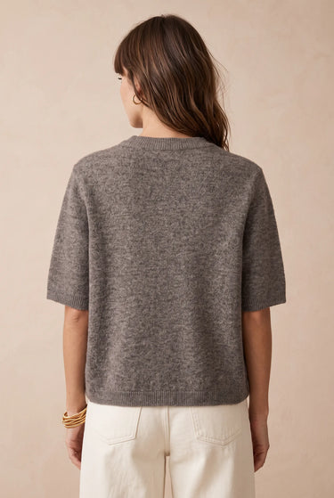 Gilet Julie Taupe TAUPE