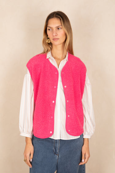 Gilet Leo Fushia FUSHIA