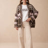 Gilet Leonie Choco/Rose CHOCO/ROSE