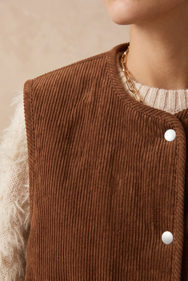 Gilet Lina Camel CAMEL