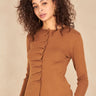 Gilet Lizzy Camel CAMEL