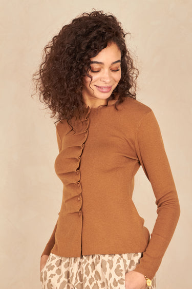 Gilet Lizzy Camel CAMEL