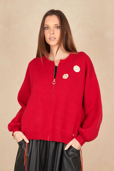 Gilet Maddie Rouge ROUGE