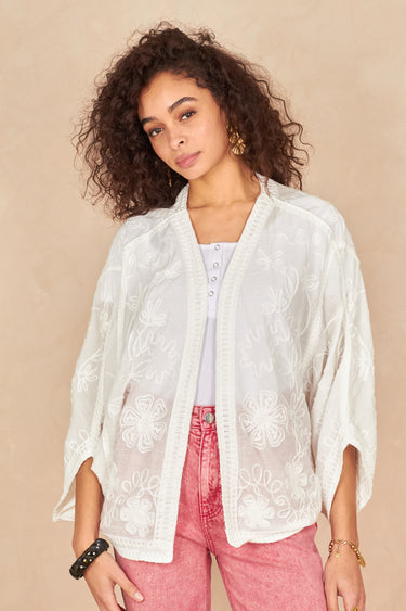 Gilet Magalie Blanc BLANC