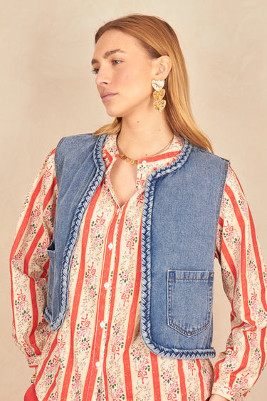 Gilet Paris Bleu BLEU