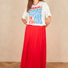 Jupe Malibu Rouge ROUGE