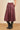 Jupe Simone Bordeaux BORDEAUX