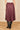 Jupe Simone Bordeaux BORDEAUX