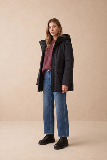 Manteau Anna Noir NOIR