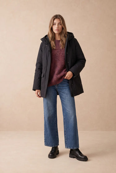 Manteau Anna Noir NOIR