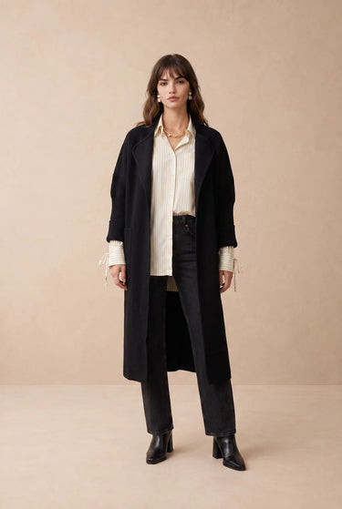 Manteau Garance Noir NOIR