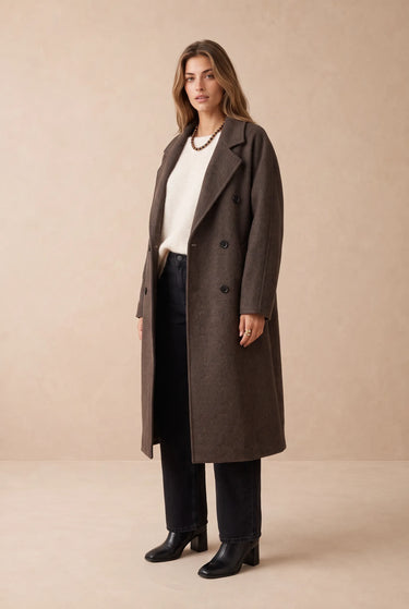 Manteau Loana Choco CHOCO