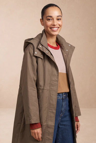 Manteau Virginie Taupe TAUPE