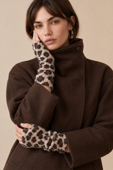 Mitaine Mine Beige/Leo BEIGE/LEO