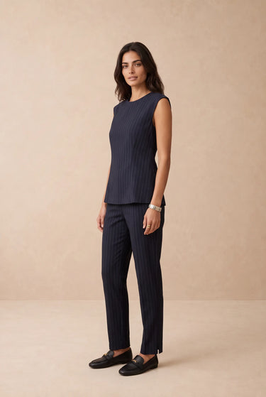 Pantalon Adrien Marine Raye MARINE RAYE