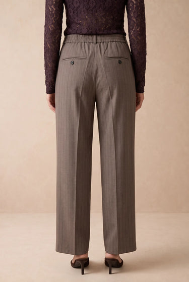 Pantalon Alice Taupe Raye TAUPE RAYE