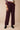 Pantalon Amanda Aubergine AUBERGINE