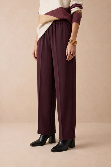 Pantalon Amanda Aubergine AUBERGINE