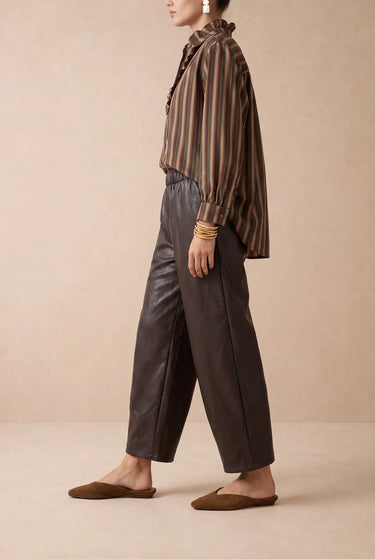 Pantalon Augustine Marron MARRON