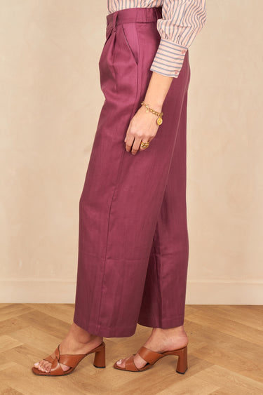 Pantalon Carole Prune PRUNE