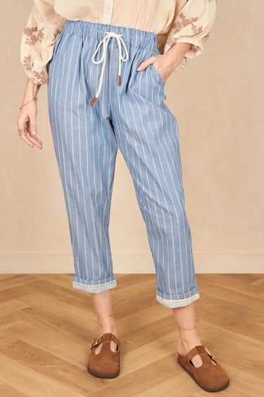 Pantalon Darlene Bleu Raye BLEU RAYE