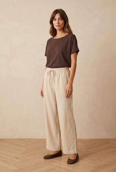 Pantalon Elizabeth Beige BEIGE