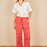 Pantalon Floriana Imp Rouge IMP ROUGE