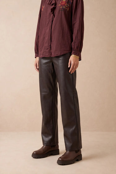 Pantalon Liva Marron MARRON