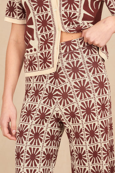 Pantalon Lune Imp Choco IMP CHOCO
