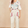 Pantalon Mistra Ecru/Rose ECRU/ROSE