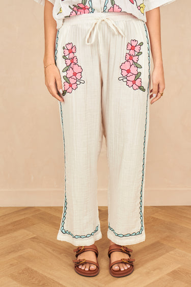 Pantalon Mistra Ecru/Rose ECRU/ROSE