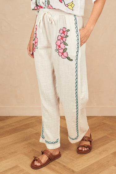 Pantalon Mistra Ecru/Rose ECRU/ROSE