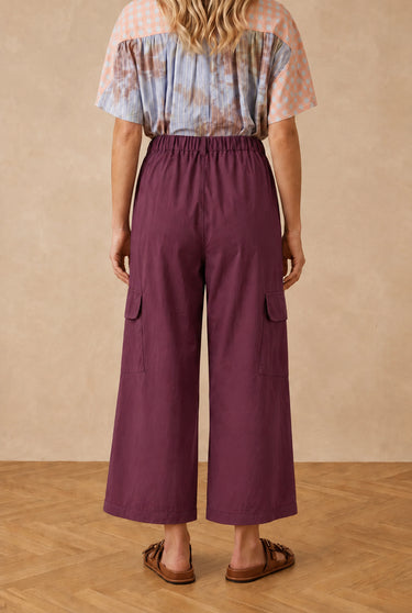 Pantalon Mona Prune PRUNE