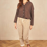 Pantalon Pau Raye Taupe RAYE TAUPE