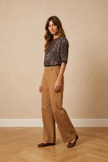 Pantalon Raspail Camel CAMEL