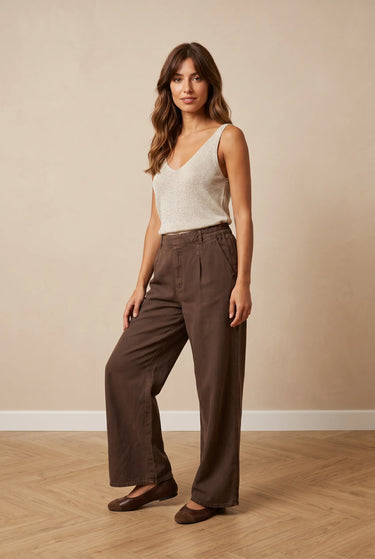 Pantalon Raspail Marron MARRON