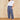 Pantalon Valencia Marine/Blanc MARINE/BLANC